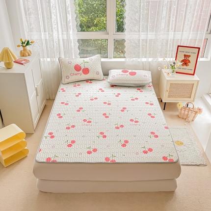 91家纺网 家纺一手货源 找家纺 （总） 佰亿莱 2024新款大版乳胶凉席三件套