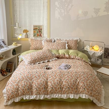 澳梵  2023新款法式清新四件套-晚风告白 花间游