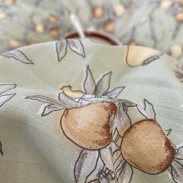 91家纺网 家纺一手货源 找家纺 澳梵  2023新款法式清新四件套-晚风告白 石榴花