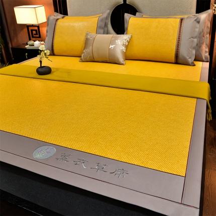 91家纺网 家纺一手货源 找家纺 （总）小牛席业 2023新款薰衣草清香席凉席藤席竹席冰丝席空调席