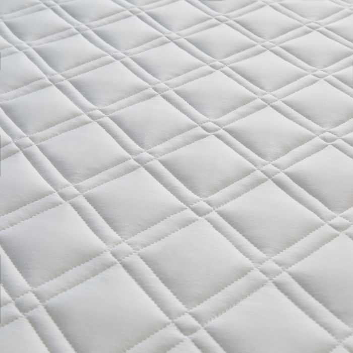 91家纺网 家纺一手货源 找家纺 迪乐妮 2023铂金棉记忆棉炫彩乳胶立体床垫 元气橙-白色