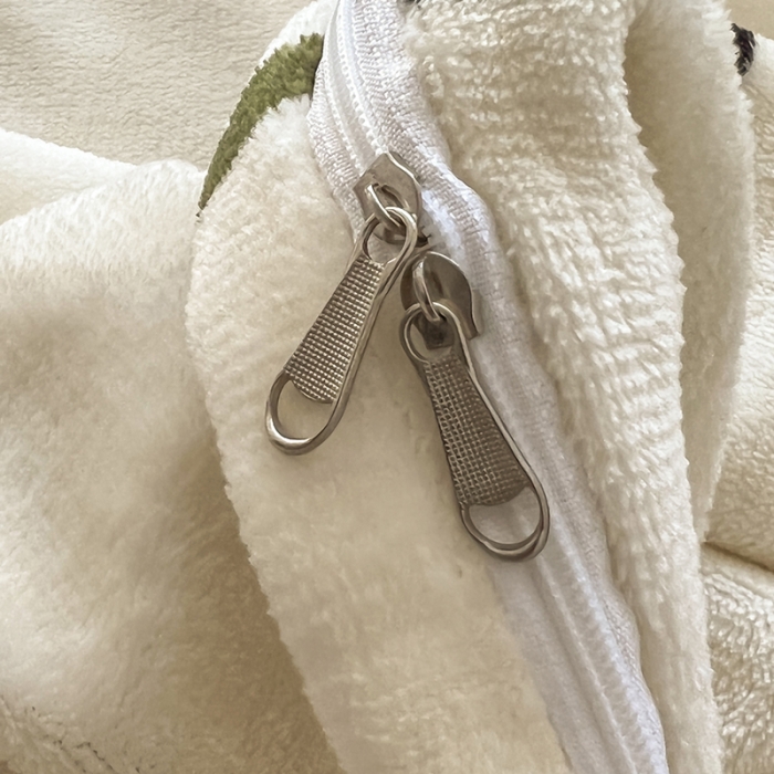 91家纺网 家纺一手货源 找家纺 爱上家居 2023新款牛奶绒保暖单被套 幸运花