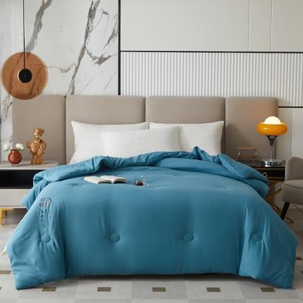 爱宝被业 2025新款亲肤棉被被子被芯系列 蓝色