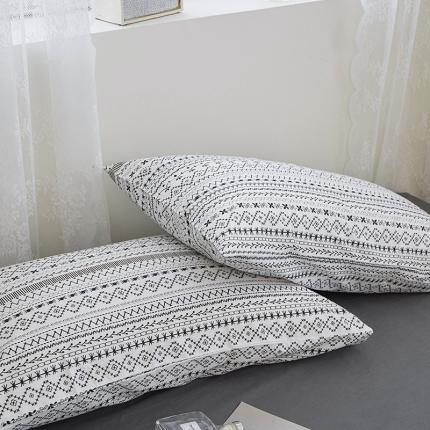 91家纺网 家纺一手货源 找家纺 （总）花西夫人 2023新款全棉13372纯棉印花枕套直播