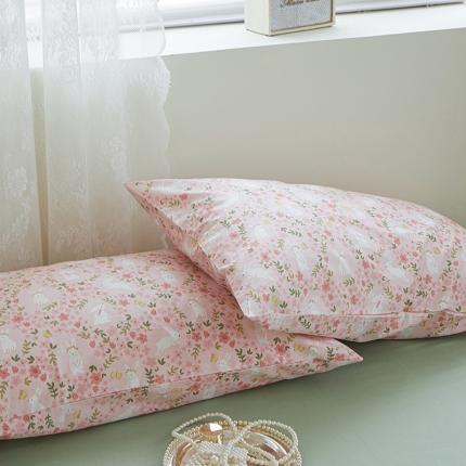 91家纺网 家纺一手货源 找家纺 （总）花西夫人 2023新款全棉13372纯棉印花枕套直播