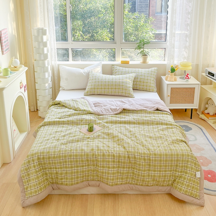 91家纺网 家纺一手货源 找家纺 （总）慕尚 2025新款无印风夏被