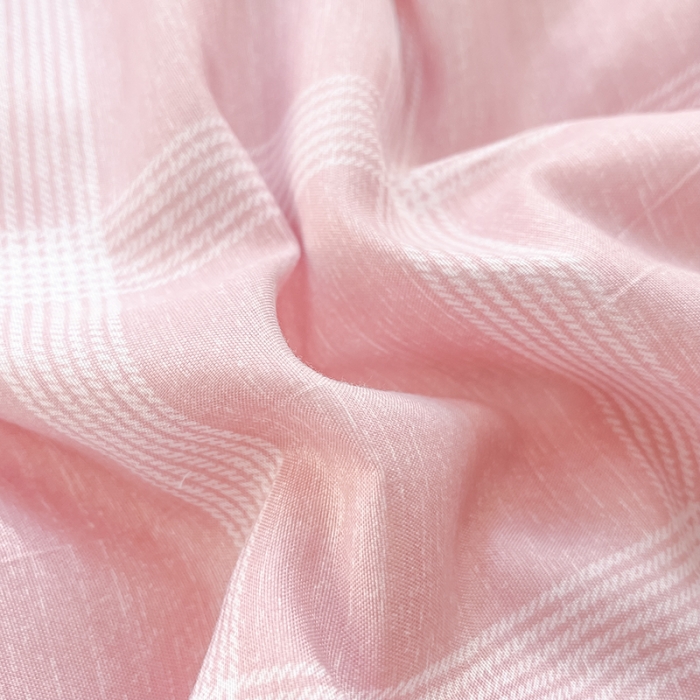 91家纺网 家纺一手货源 找家纺 慕尚 2025新款无印风夏被 蜜粉格