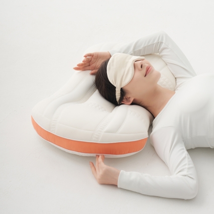 91家纺网 家纺一手货源 找家纺 2023新款针织SPA决决子护颈枕芯