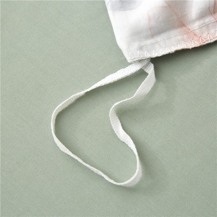 91家纺网 家纺一手货源 找家纺 沐白家居 2023全棉13376全棉印花四件套 红藤曼