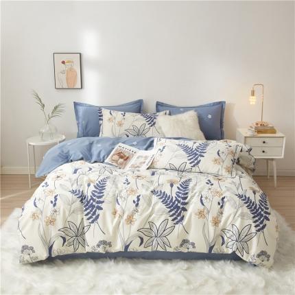 沐白家居 2023全棉13376全棉印花四件套 晴朗