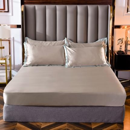 91家纺网 家纺一手货源 找家纺 （总）经年 2023新款初见系列好面料水洗真丝天丝单床笠