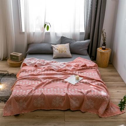 91家纺网 家纺一手货源 找家纺 （总）朴尔2023爆款三层水洗棉全棉纱布毛巾被