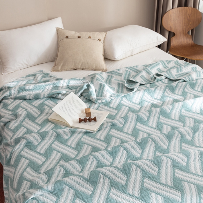 91家纺网 家纺一手货源 找家纺 （总）朴尔家纺 2023新款塞尚风格水洗全棉三层毛巾