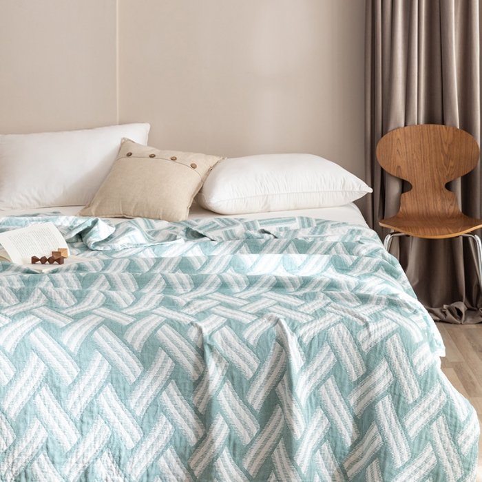 91家纺网 家纺一手货源 找家纺 （总）朴尔家纺 2023新款塞尚风格水洗全棉三层毛巾