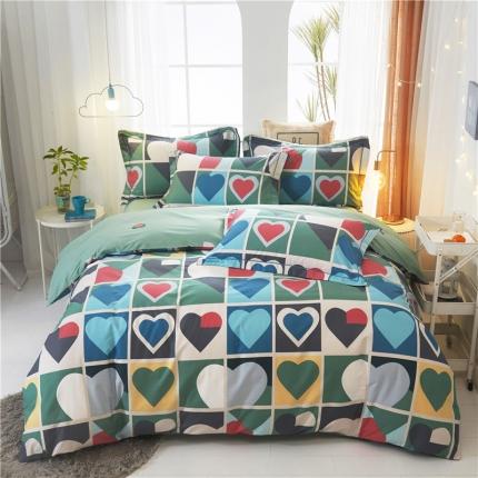 91家纺网 家纺一手货源 找家纺 （总）沐白家居 2023全棉13376全棉印花四件套