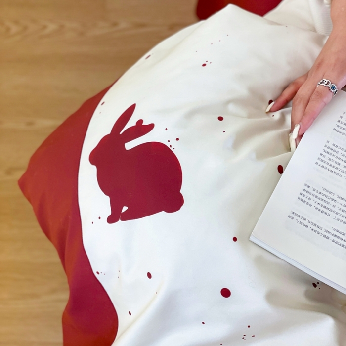 91家纺网 家纺一手货源 找家纺 （总）优然居 2023新款很高兴遇见你系列-遇见兔