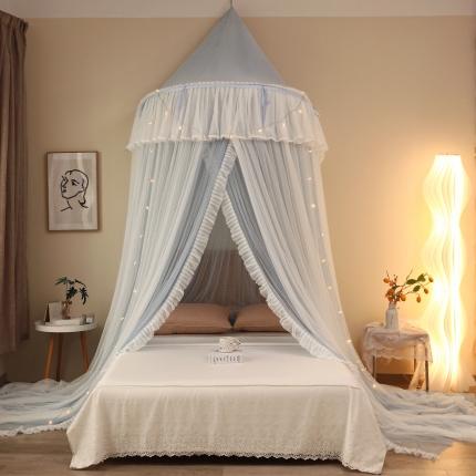 91家纺网 家纺一手货源 找家纺 （总）富莱星蚊帐 2023新款半圆吊顶蚊帐