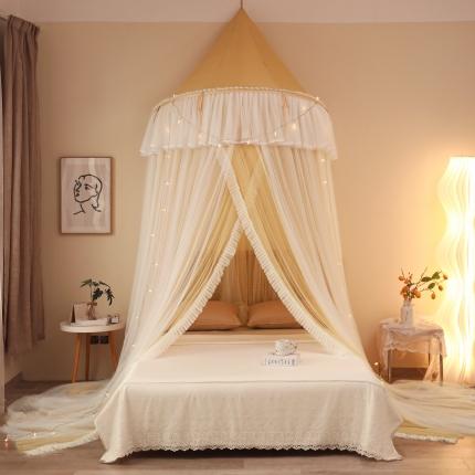 91家纺网 家纺一手货源 找家纺 （总）富莱星蚊帐 2023新款半圆吊顶蚊帐