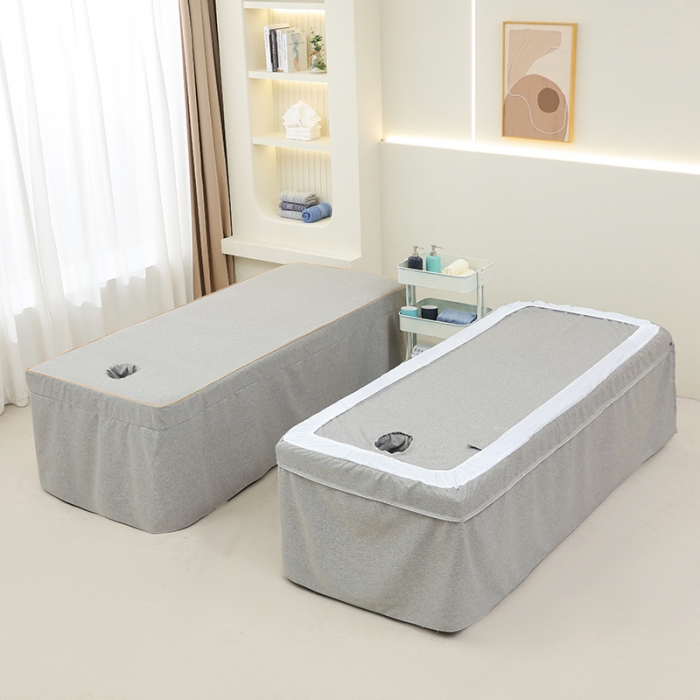 91家纺网 家纺一手货源 找家纺 莉人坊 2023新款棉麻佳颜小鹿 床罩 佳颜小鹿 灰色