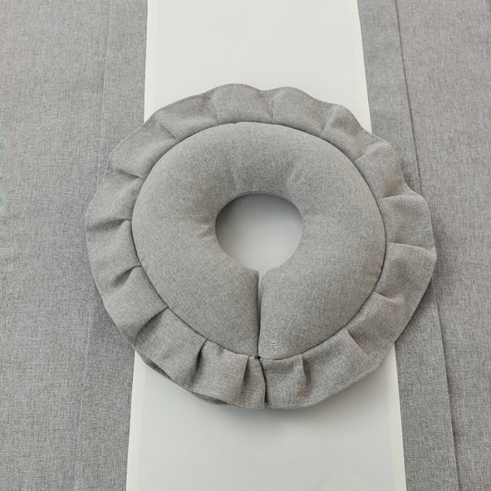 91家纺网 家纺一手货源 找家纺 莉人坊 2023新款棉麻佳颜小鹿 床罩 佳颜小鹿 灰色