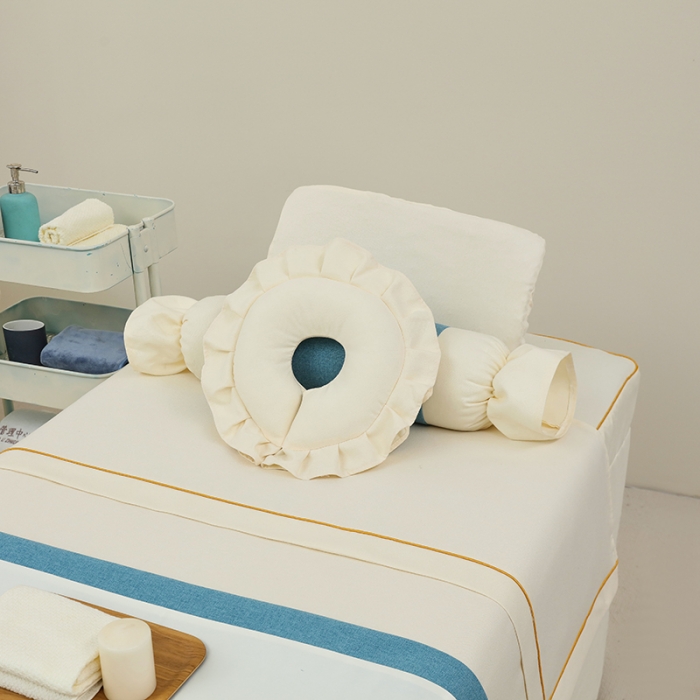 91家纺网 家纺一手货源 找家纺 莉人坊 2023新款棉麻佳颜小鹿 床罩 佳颜小鹿 米黄