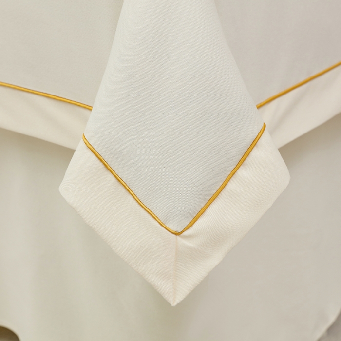 91家纺网 家纺一手货源 找家纺 莉人坊 2023新款棉麻佳颜小鹿 床罩 佳颜小鹿 米黄