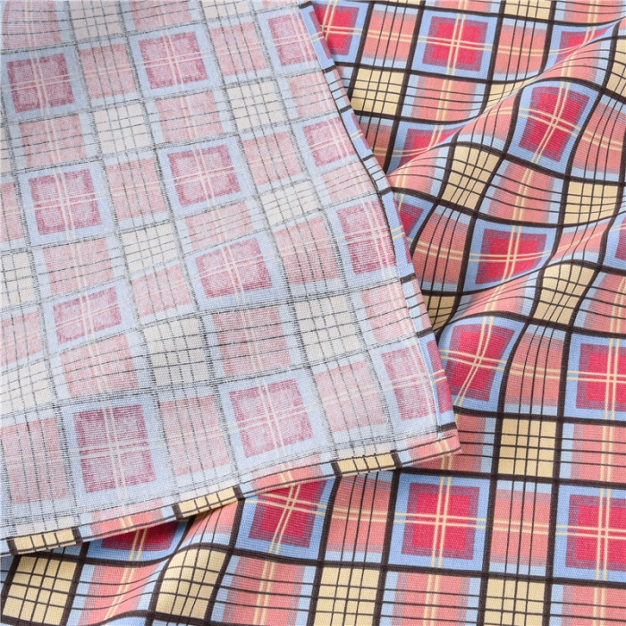 91家纺网 家纺一手货源 找家纺 韩后2025新款粗布印花床单枕套三件套田园格调-粉