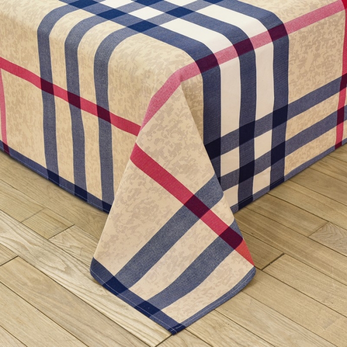 91家纺网 家纺一手货源 找家纺 韩后2025新款粗布印花床单枕套三件套巴宝瑞