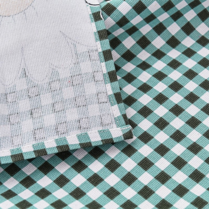 91家纺网 家纺一手货源 找家纺 韩后2025新款粗布印花床单枕套三件套雏菊