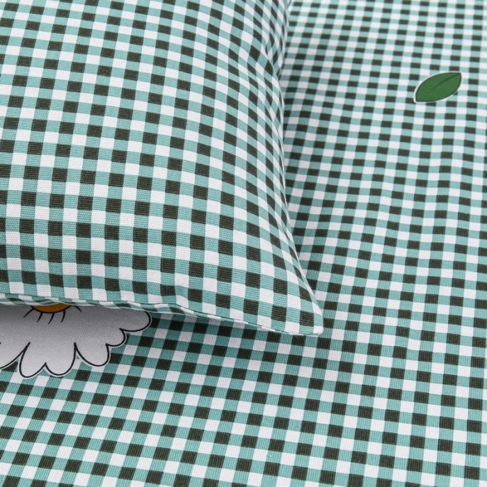 91家纺网 家纺一手货源 找家纺 韩后2025新款粗布印花床单枕套三件套雏菊