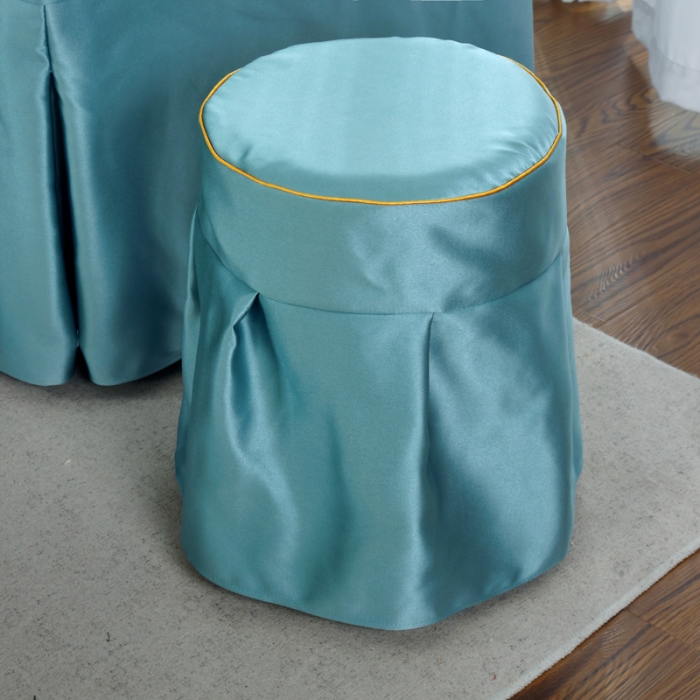 91家纺网 家纺一手货源 找家纺 莉人坊 2023新款贵妃缎织带 香水伊人 贵妃缎浅蓝 香水伊人床罩