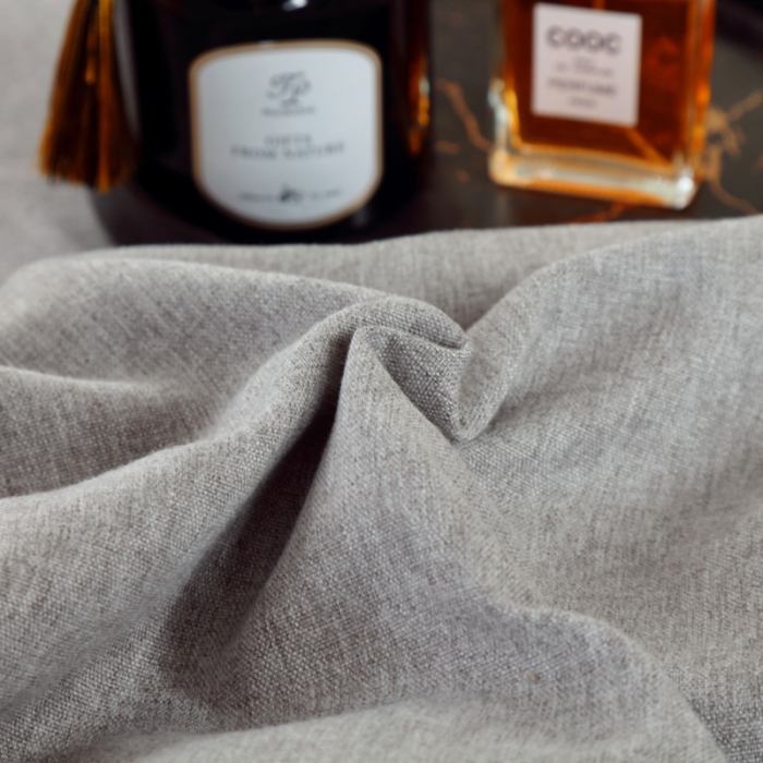 91家纺网 家纺一手货源 找家纺 莉人坊 2023新款彩棉麻 床单款床罩 床单款 灰色