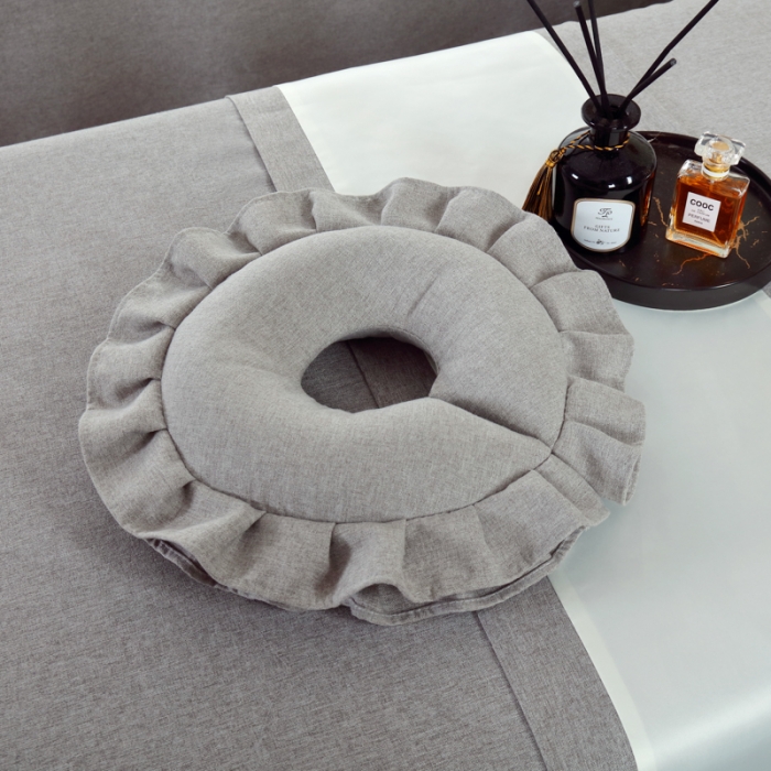 91家纺网 家纺一手货源 找家纺 莉人坊 2023新款彩棉麻 床单款床罩 床单款 灰色