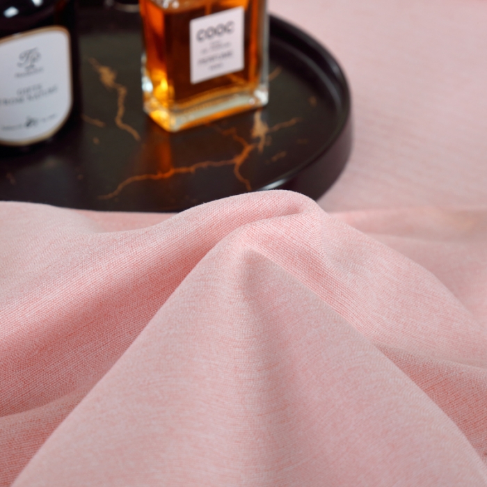 91家纺网 家纺一手货源 找家纺 莉人坊 2023新款彩棉麻 床单款床罩 床单款 粉红