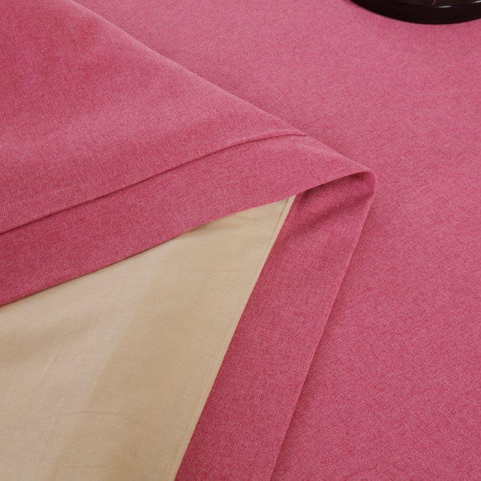 91家纺网 家纺一手货源 找家纺 莉人坊 2023新款彩棉麻 床单款床罩 床单款 酒红