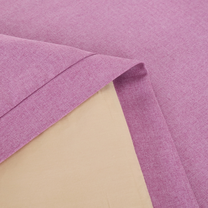 91家纺网 家纺一手货源 找家纺 莉人坊 2023新款彩棉麻 床单款床罩 床单款 紫色