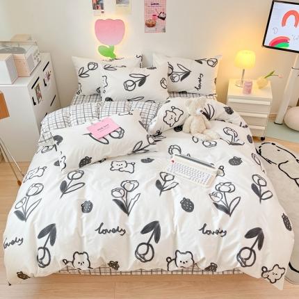 91家纺网 家纺一手货源 找家纺 （总）川悦生活 2023新款全棉印花四件套