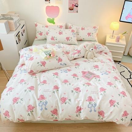 91家纺网 家纺一手货源 找家纺 （总）川悦生活 2023新款全棉印花四件套