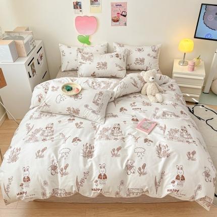 91家纺网 家纺一手货源 找家纺 （总）川悦生活 2023新款全棉印花四件套