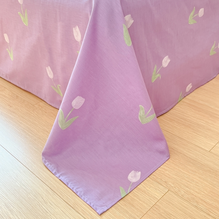 91家纺网 家纺一手货源 找家纺 川悦生活 2023新款全棉印花四件套 静寓