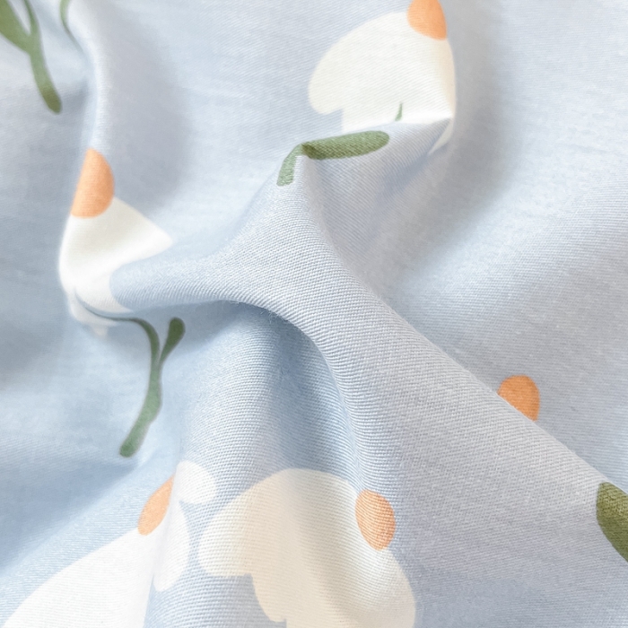 91家纺网 家纺一手货源 找家纺 川悦生活 2023新款全棉印花四件套 美丽家园