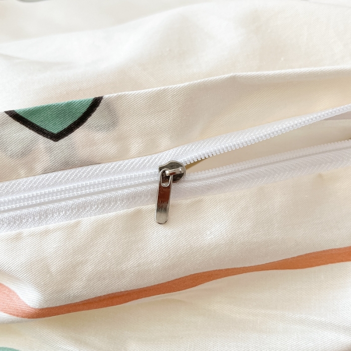 91家纺网 家纺一手货源 找家纺 川悦生活 2023新款全棉印花四件套 兔了个兔