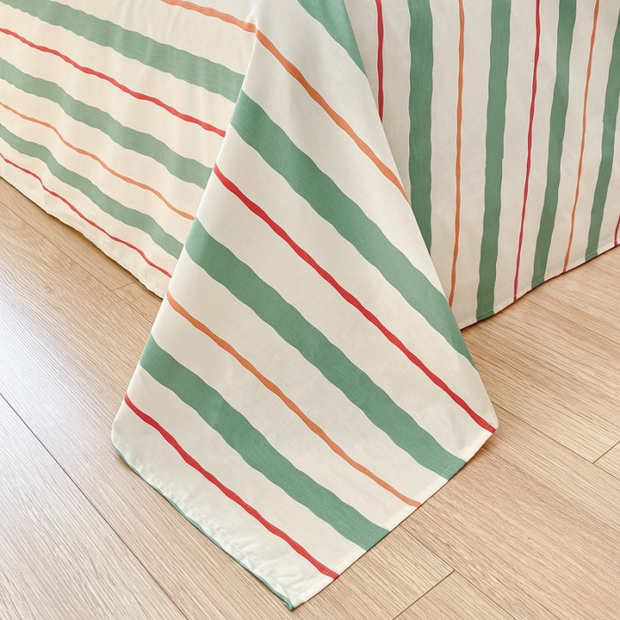 91家纺网 家纺一手货源 找家纺 川悦生活 2023新款全棉印花四件套 兔了个兔