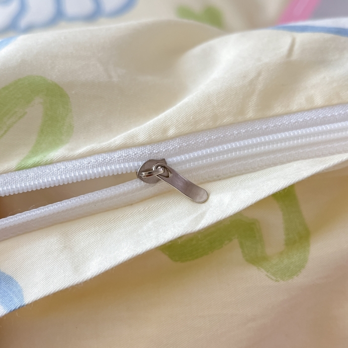 91家纺网 家纺一手货源 找家纺 川悦生活 2023新款全棉印花四件套 兔丫丫