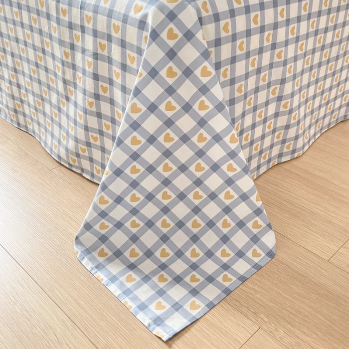 91家纺网 家纺一手货源 找家纺 川悦生活 2023新款全棉印花四件套 兔丫丫