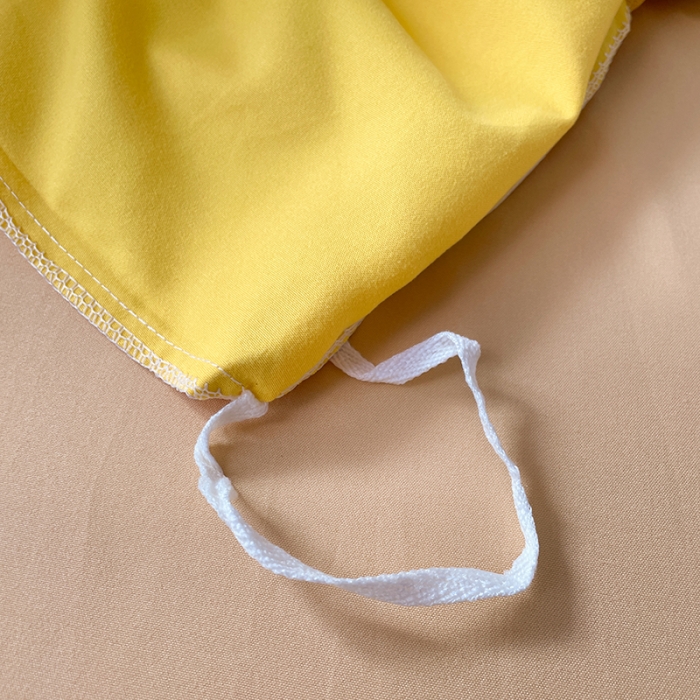 91家纺网 家纺一手货源 找家纺 蓝淋家纺 2023新款双拼水洗棉高级感亲肤四件套/三件套 杏黄浅驼