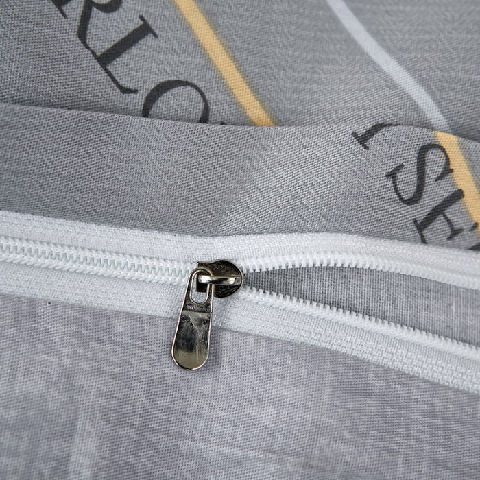 91家纺网 家纺一手货源 找家纺 雲归梦2023新款13372全棉活性大版印花简约居家四件套 诗茵-灰