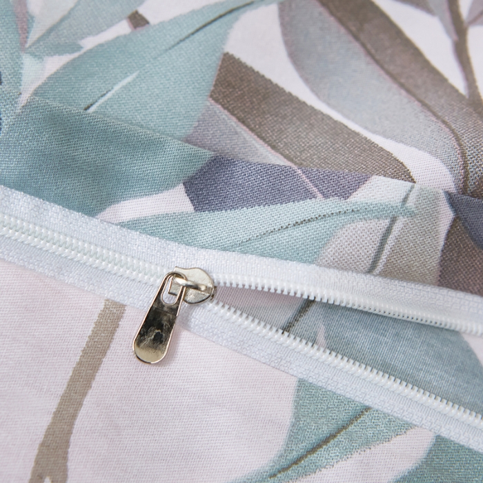 91家纺网 家纺一手货源 找家纺 雲归梦2023新款13372全棉活性大版印花简约居家四件套随园诗话-粉