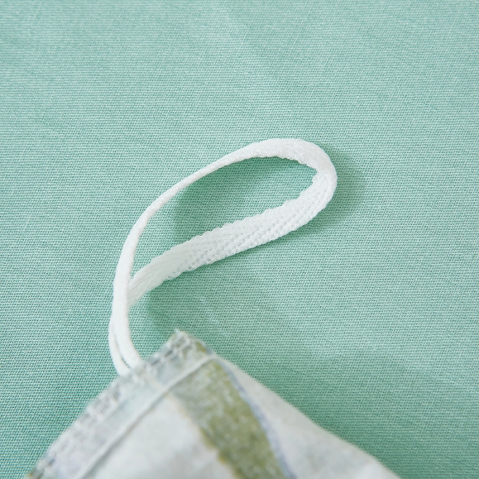 91家纺网 家纺一手货源 找家纺 雲归梦2023新款13372全棉活性大版印花简约居家四件套随园诗话-绿