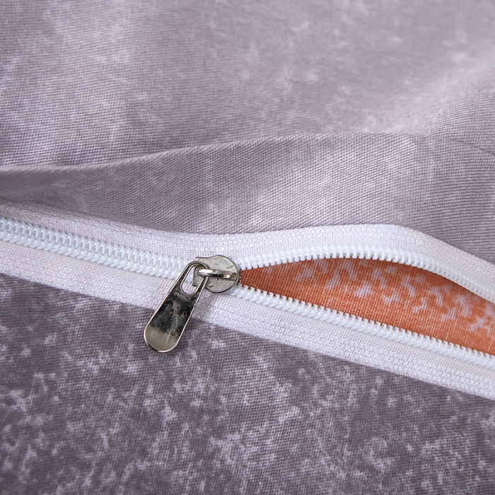 91家纺网 家纺一手货源 找家纺 雲归梦2023新款13372全棉活性大版印花简约居家四件套 欣瑶-橙